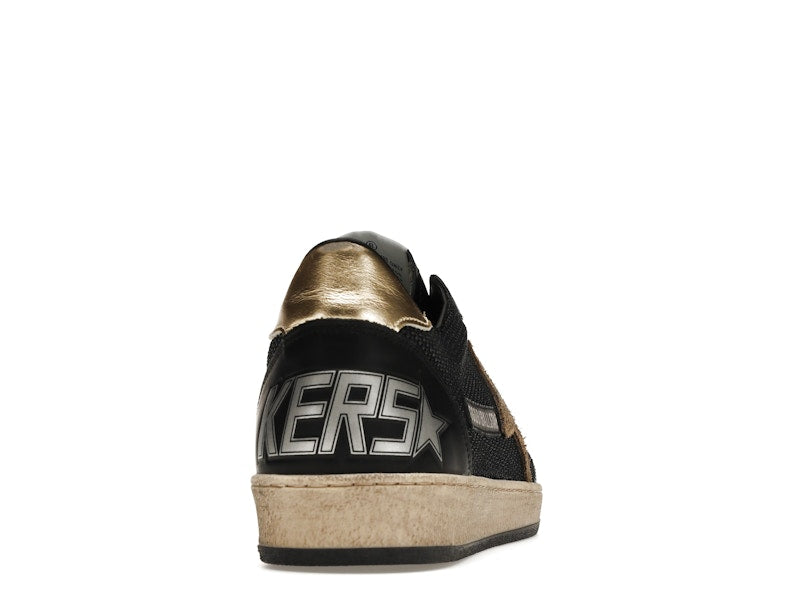 Golden Goose Ball-Star Low Black Fluorescent green