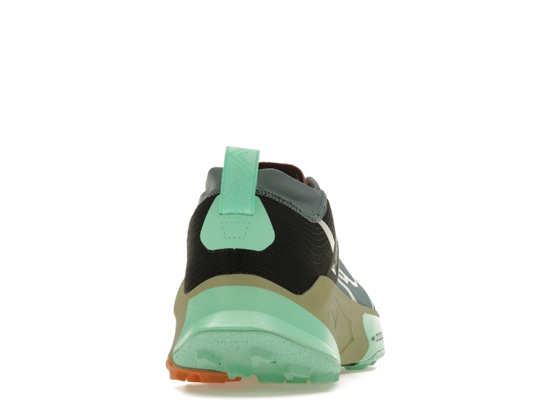 Nike ZoomX Zegama Trail Light Slate Grey Glow Green Bone Black