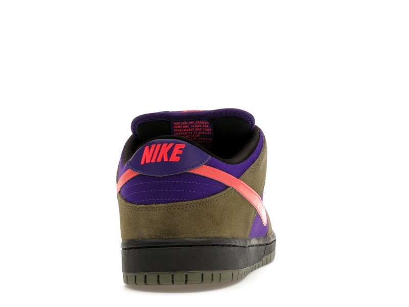 Nike SB Dunk Low Olive Atomic Red