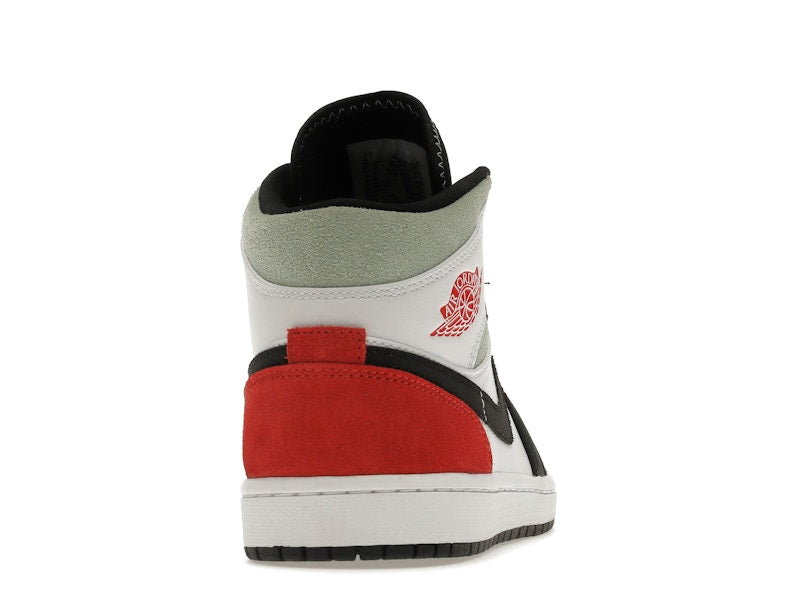 Jordan 1 Mid SE Red Black Toe