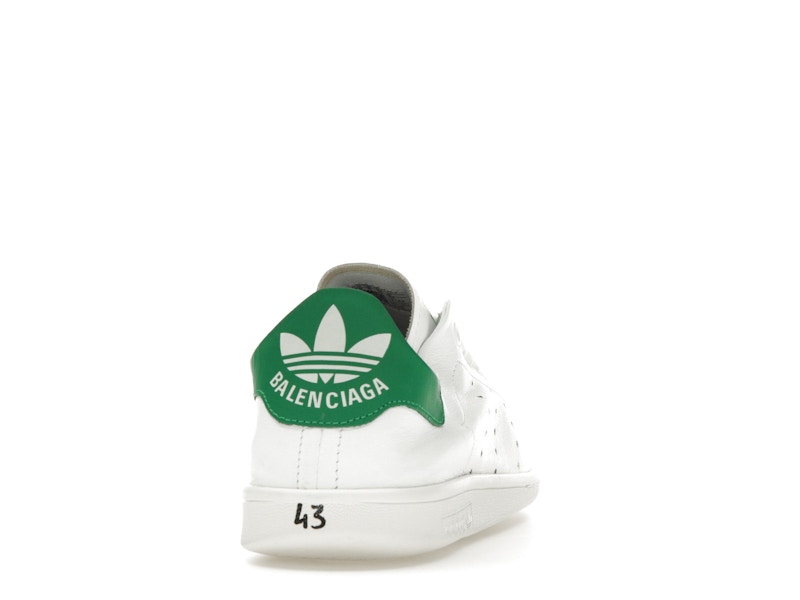 Balenciaga x adidas Stan Smith Core White Green