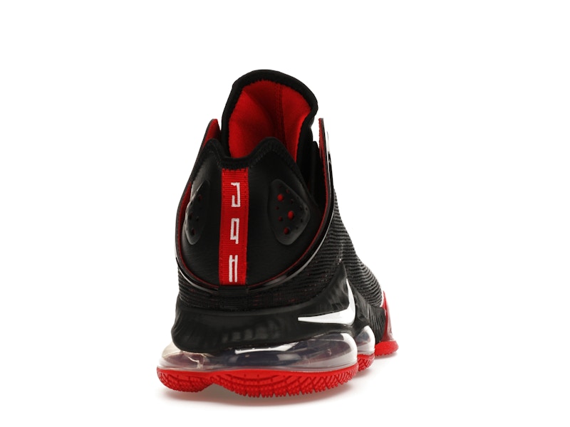Nike LeBron 19 Low Black White University Red