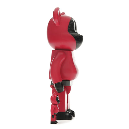 Bearbrick x Squid Game Guard (Square) 100% & 400% Set