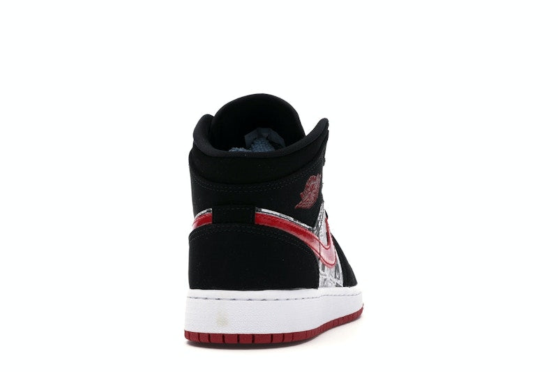 Jordan 1 Mid Newspaper Air Times (GS)