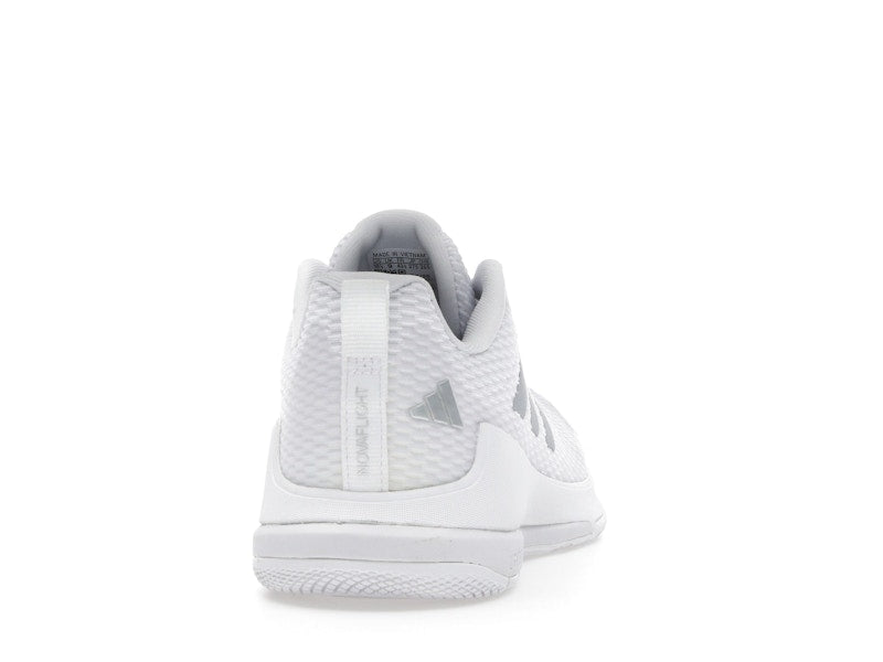adidas Novaflight 2 Indoor Cloud White Silver Metallic (Women's)