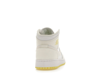 Jordan 1 Mid Sail Light Laser Orange (GS)