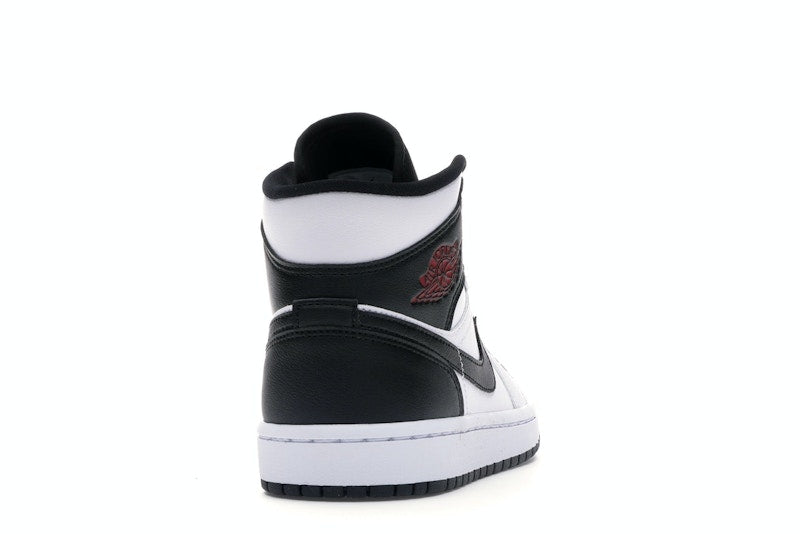 Jordan 1 Mid Reverse Black Toe (Women's)