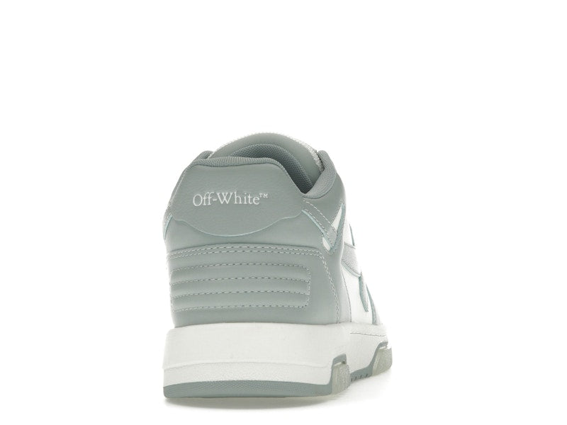 OFF-WHITE Out Of Office OOO Low Tops White Grey
