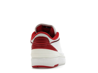 Jordan 2 Retro Low White Varsity Red
