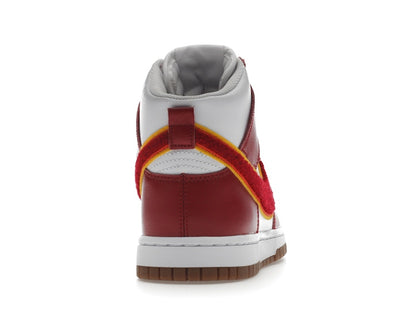 Nike Dunk High Chenille Swoosh White Gym Red