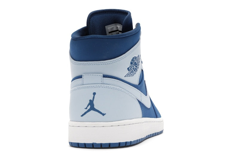 Jordan 1 Retro Mid Team Royal Ice Blue