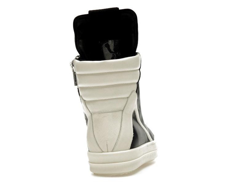 Rick Owens Strobe Geobasket High Black Milk
