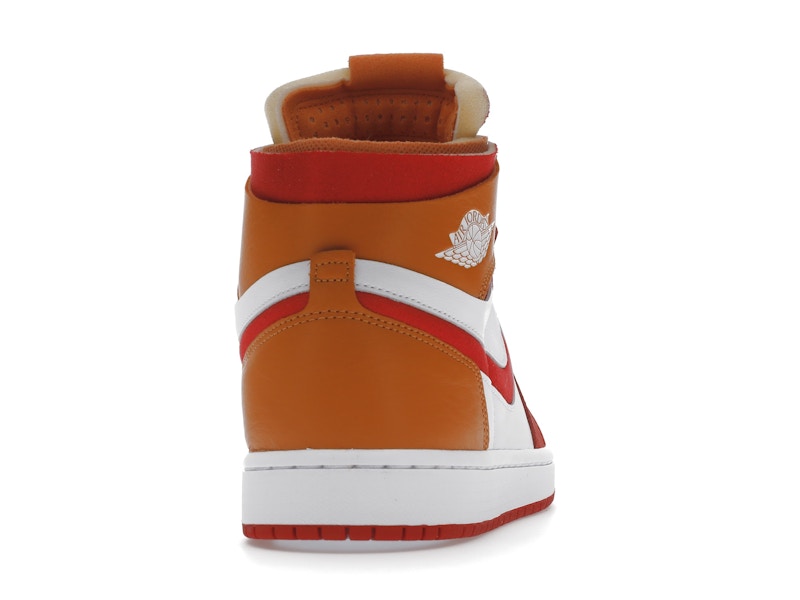 Jordan 1 High Zoom Air CMFT Fire Red Hot Curry (Women's)