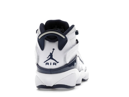 Jordan 6 Rings White Midnight Navy