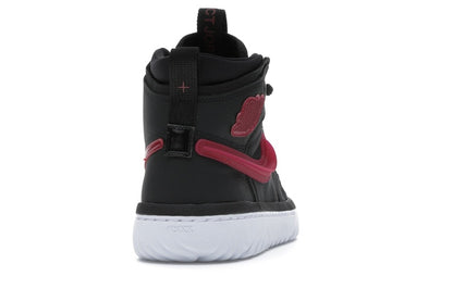 Jordan 1 High React Black Noble Red