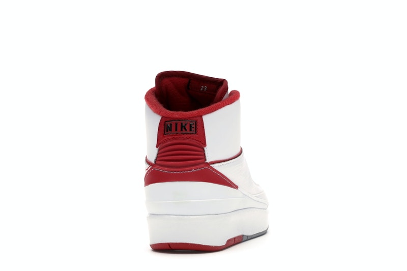Jordan 2 Retro White Red (2014) (GS)