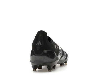 adidas Predator 24 Elite Laceless FG Core Black Carbon
