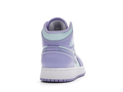Jordan 1 Mid Purple Aqua (GS)