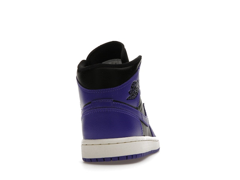 Jordan 1 Mid Purple Black (Women's)