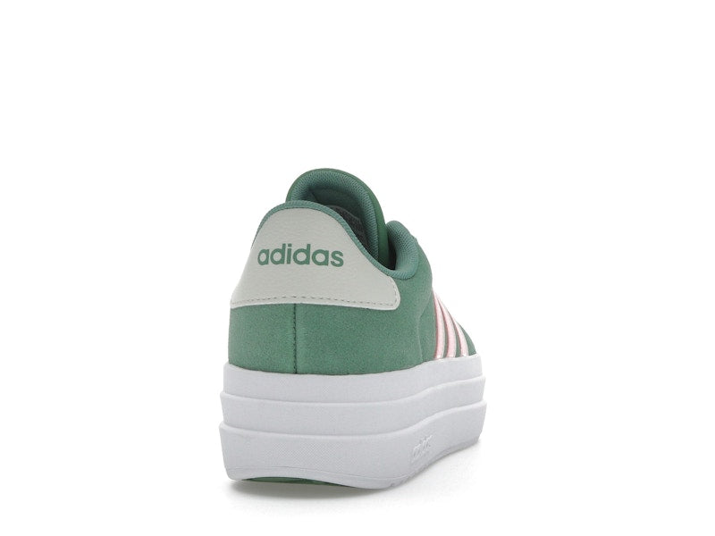 adidas VL Court Bold Preloved Green Pink Spark Ivory (Women's)