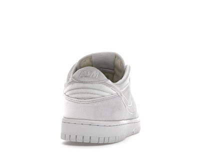 Nike Dunk Low Dover Street Market Triple White Velvet
