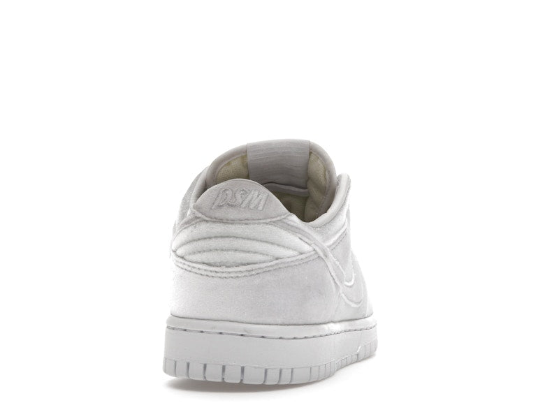 Nike Dunk Low Dover Street Market Triple White Velvet
