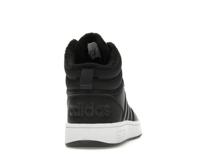adidas Hoops 3.0 Mid Classic Fur Lining Winterized Core Black Cloud White