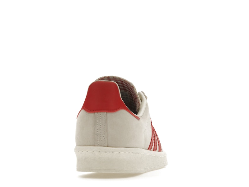 adidas Campus 80s Off White Collegiate Red