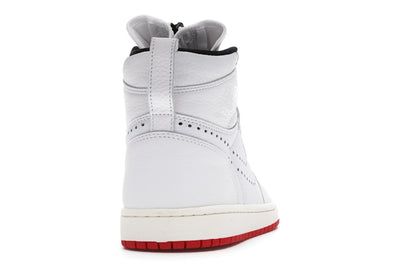 Jordan 1 Retro High Zip White University Red