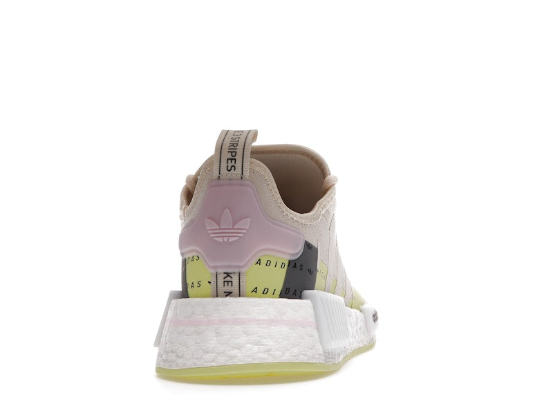 adidas NMD R1 Wonder White Pulse Yellow Pink (Women's)