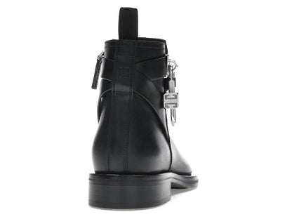 Givenchy Lock Ankle Boots Black