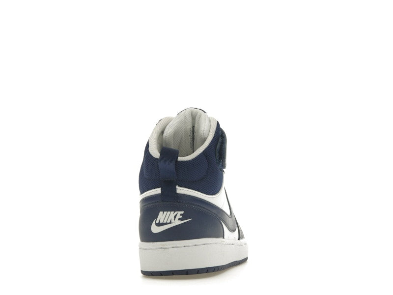 Nike Court Borough Mid 2 White Blue Void (GS)