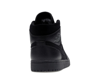 Jordan 1 Mid Black Dark Smoke Grey