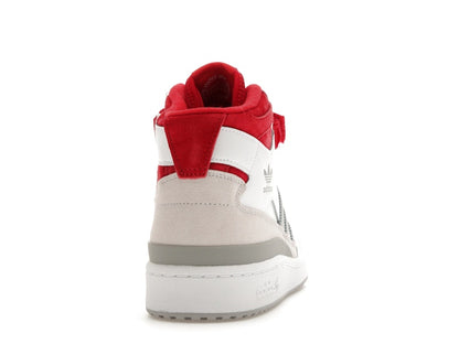adidas Forum Mid White Red Grey