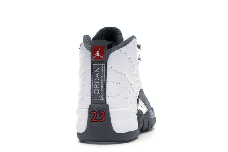 Jordan 12 Retro White Dark Grey (GS)