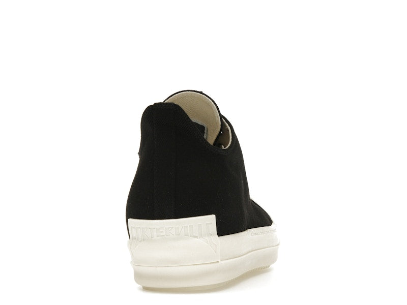 Rick Owens DRKSHDW Low Porterville Black Milk (Porterville Heel Tab)