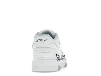 OFF-WHITE Out Of Office OOO Low Tops For Walking White Black (Women's)