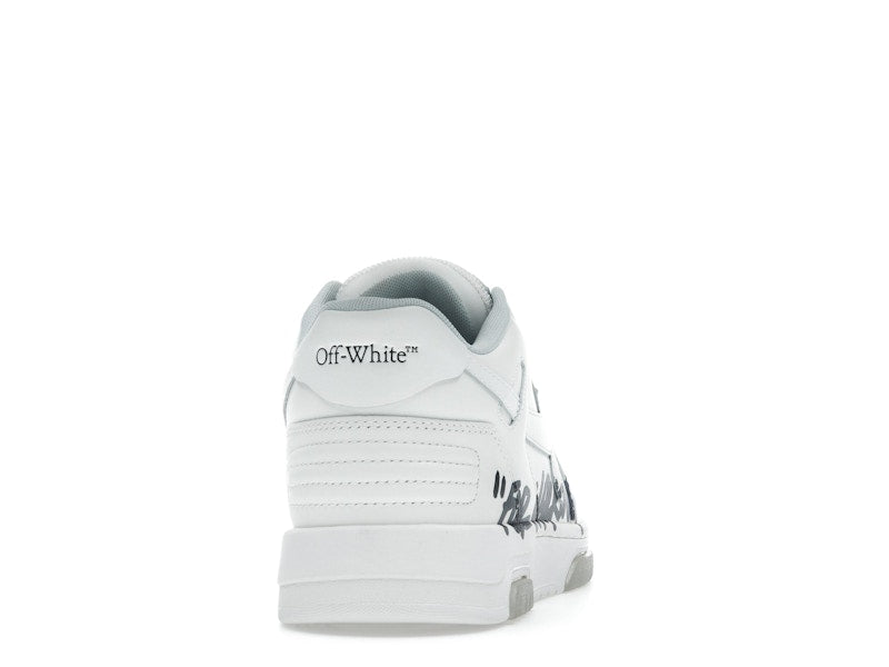 OFF-WHITE Out Of Office OOO Low Tops For Walking White Black (Women's)