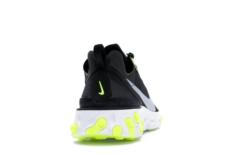 Nike React Element 55 Black Wolf Grey Volt