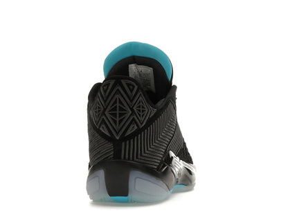 Jordan 38 Low Black Gamma Blue (Translucent Sole)