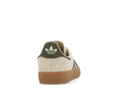 adidas Gazelle ADV Ecru Tint Focus Olive