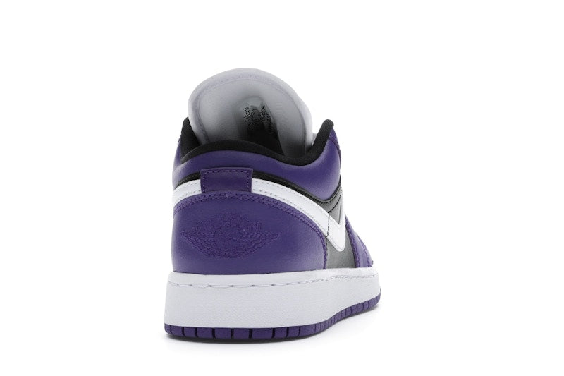 Jordan 1 Low Court Purple Black (GS)
