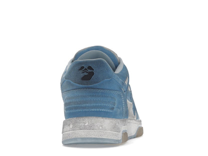OFF-WHITE OOO Low Out Of Office Suede White Light Blue
