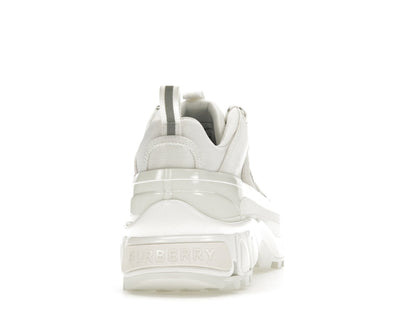 Burberry Arthur White Suede