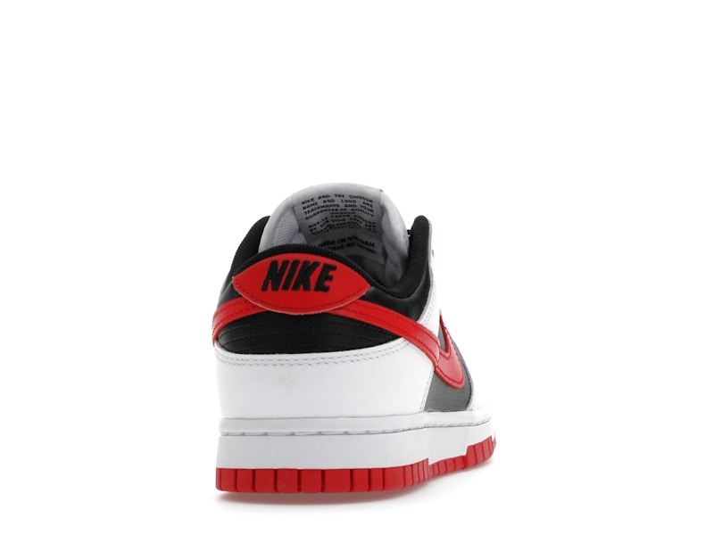 Nike Dunk Low Retro White Black University Red