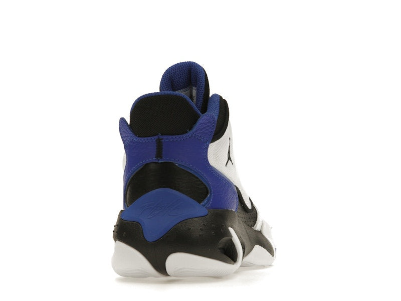 Jordan Max Aura 4 White Black Hyper Royal