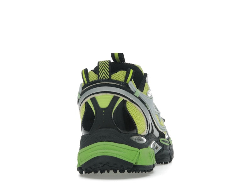 OFF-WHITE Be Right Back Silver Green Fluo
