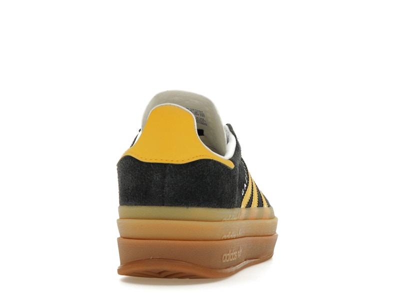 adidas Gazelle Bold Black Bold Gold (Women's)