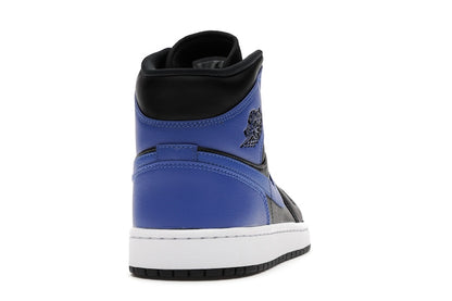 Jordan 1 Mid Hyper Royal Tumbled Leather