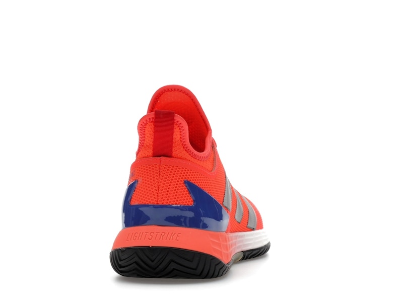 adidas Adizero Ubersonic 4 Solar Red Silver Metallic Lucid Blue